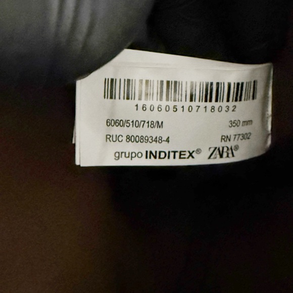 NWT ZARA Suede Leather Shoulder Bag – Brown Cowhide & Camel - Equestrian Boho - Picture 14 of 17